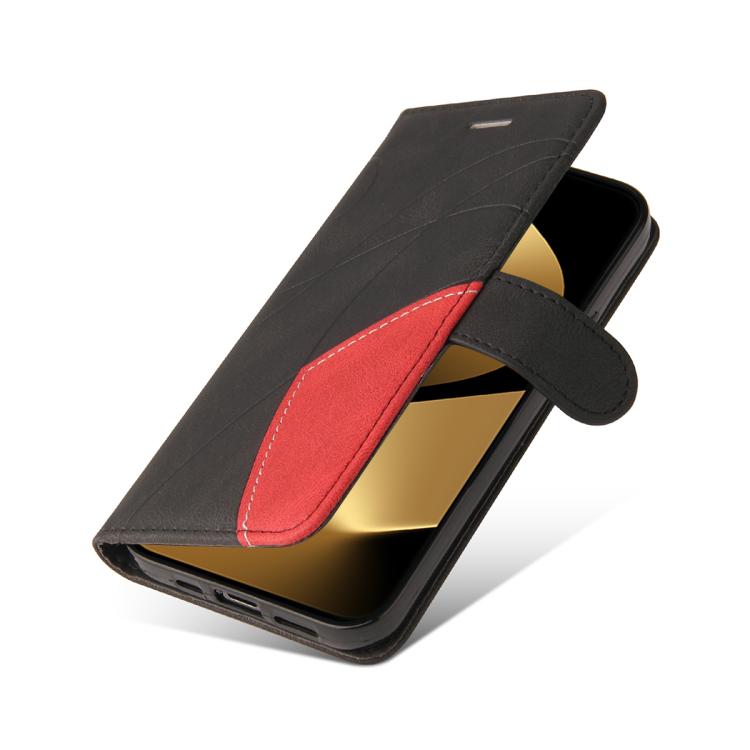 For Huawei Pura 80 Ultra 5G Dual-color Splicing Flip Leather Phone Case