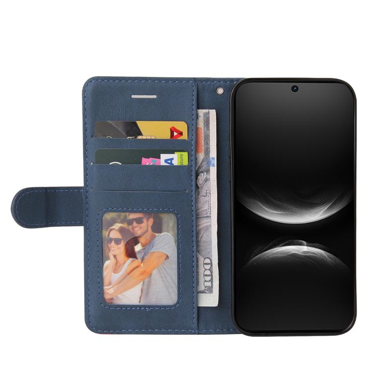 For Huawei nova 14 5G / 14 Lite 5G Dual-color Splicing Flip Leather Phone Case