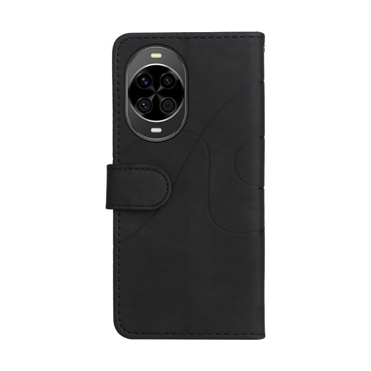For Huawei nova 14 5G / 14 Lite 5G Dual-color Splicing Flip Leather Phone Case