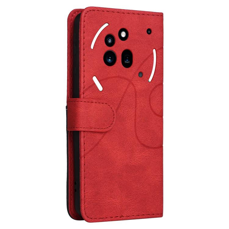 For Nothing Phone 3A Pro Dual-color Splicing Flip Leather Phone Case