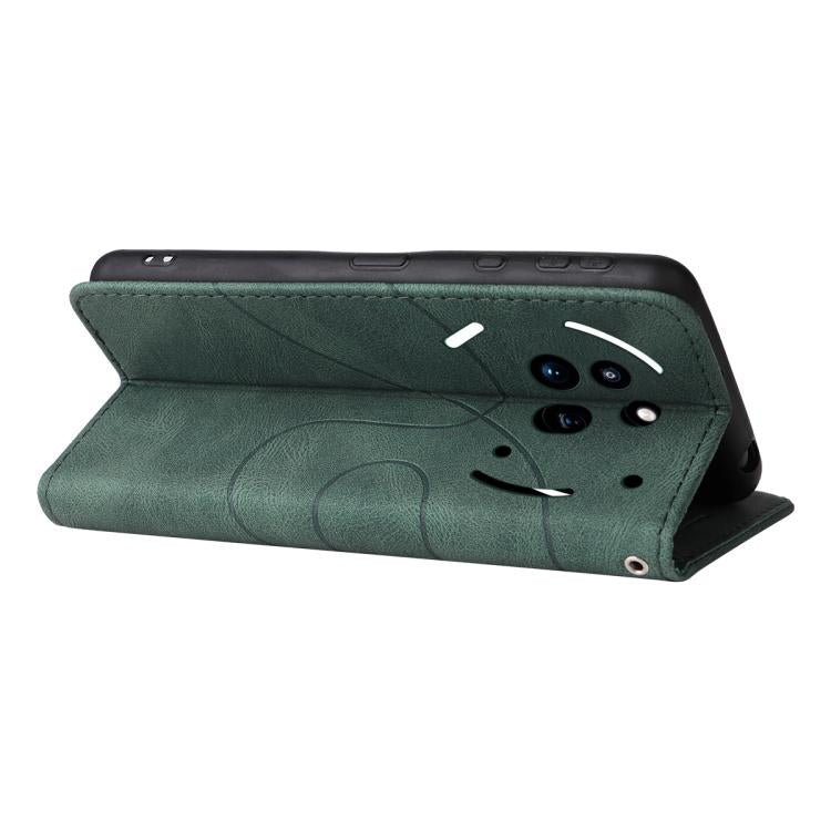 For Nothing Phone 3A Pro Dual-color Splicing Flip Leather Phone Case
