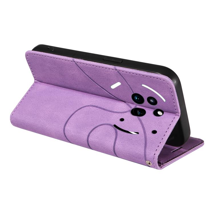 For Nothing Phone 3A Pro Dual-color Splicing Flip Leather Phone Case
