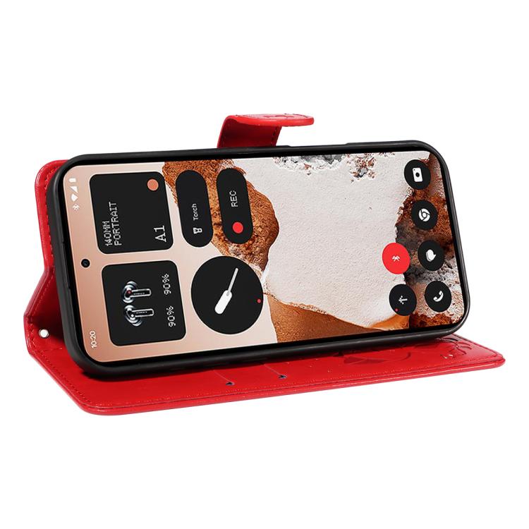 For Nothing CMF Phone 2 Pro Cat and Bee Embossed Flip Leather Phone Case