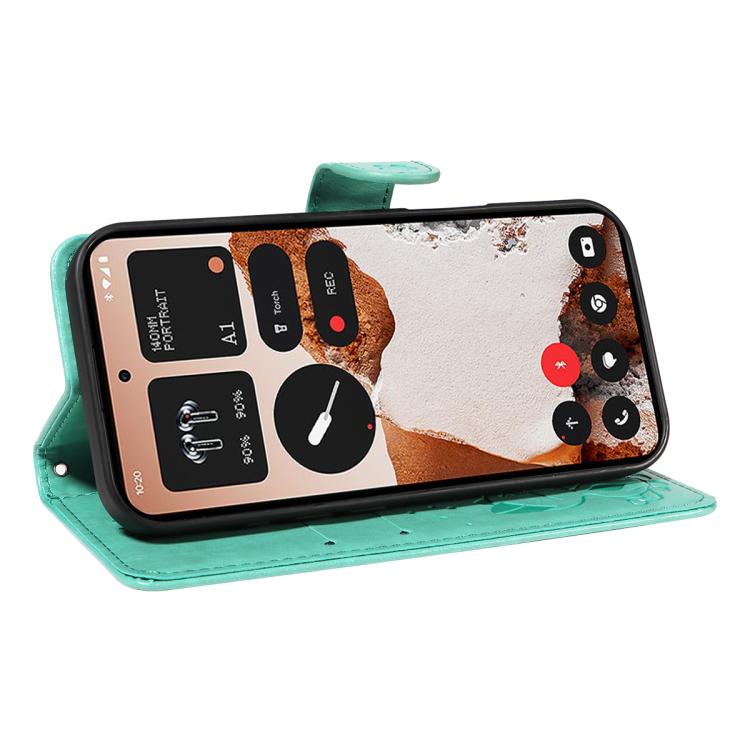 For Nothing CMF Phone 2 Pro Cat and Bee Embossed Flip Leather Phone Case