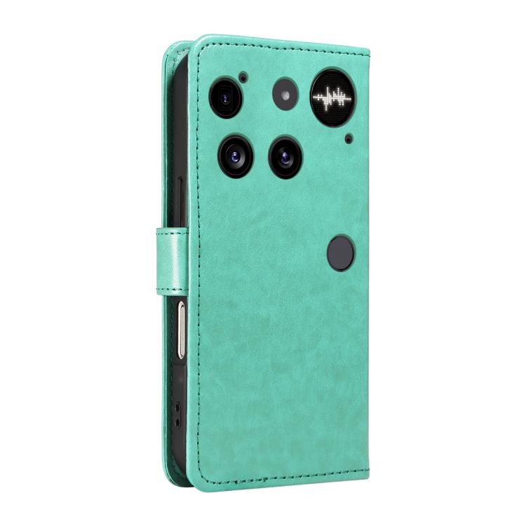 For Nothing Phone 3 Cat and Bee Embossed Flip Leather Phone Case