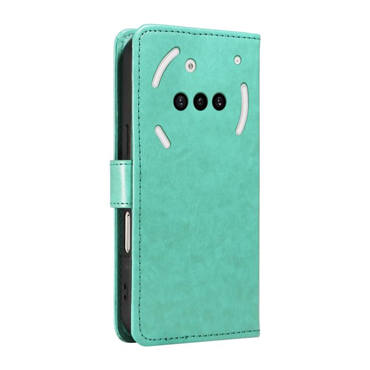 For Nothing Phone 3A Cat and Bee Embossed Flip Leather Phone Case