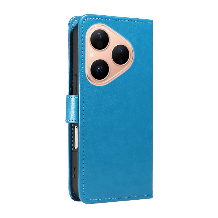 For Huawei Pura 80 5G Cat and Bee Embossed Flip Leather Phone Case