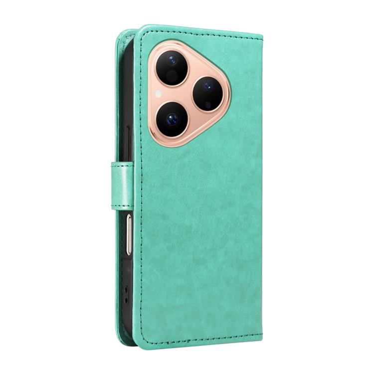 For Huawei Pura 80 5G Cat and Bee Embossed Flip Leather Phone Case