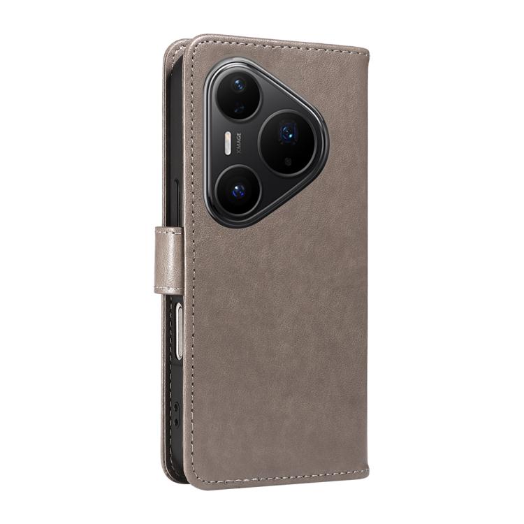 For Huawei Pura 80 Pro 5G Cat and Bee Embossed Flip Leather Phone Case