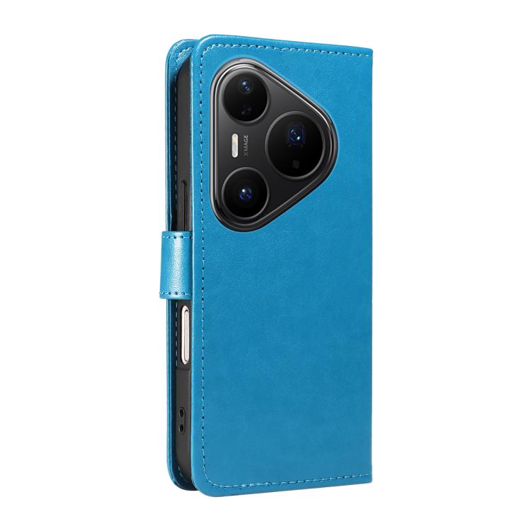 For Huawei Pura 80 Pro 5G Cat and Bee Embossed Flip Leather Phone Case