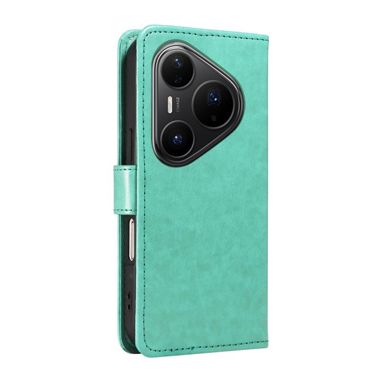 For Huawei Pura 80 Pro 5G Cat and Bee Embossed Flip Leather Phone Case