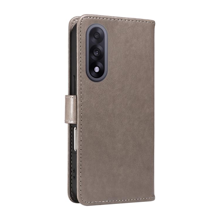 For OnePlus ACE 5 Ultra Cat and Bee Embossed Flip Leather Phone Case
