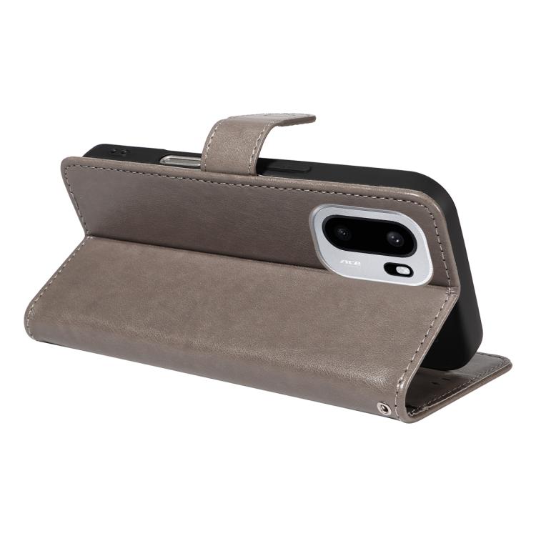 For OnePlus Ace 6 Cat and Bee Embossed Flip Leather Phone Case