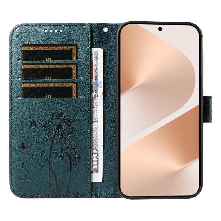 For Huawei Pura 80 5G Dandelion Embossed Pattern Flip Leather Phone Case