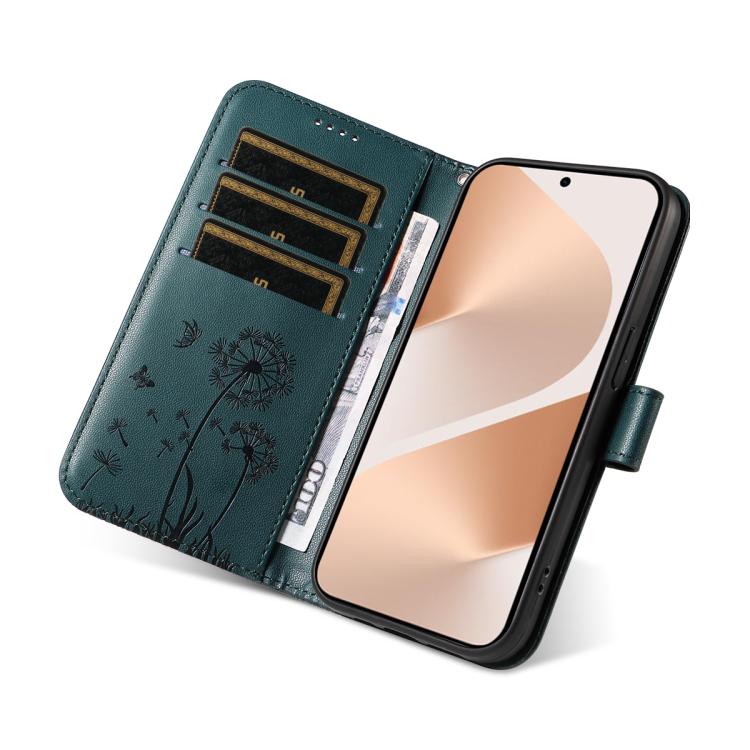 For Huawei Pura 80 5G Dandelion Embossed Pattern Flip Leather Phone Case