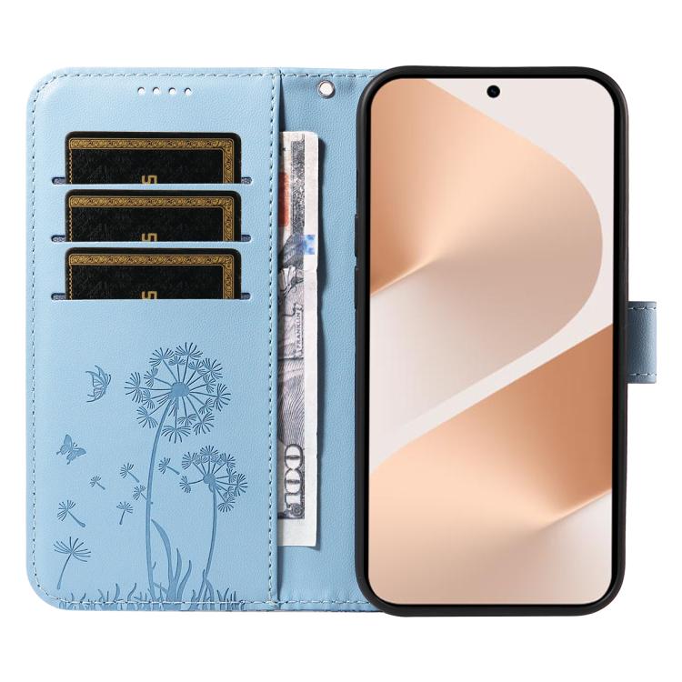 For Huawei Pura 80 5G Dandelion Embossed Pattern Flip Leather Phone Case