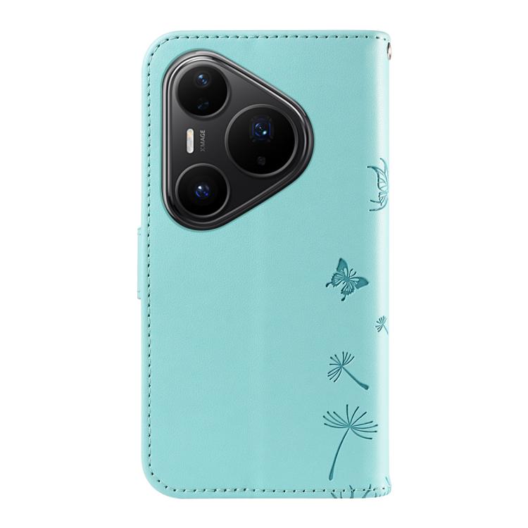 For Huawei Pura 80 Pro 5G Dandelion Embossed Pattern Flip Leather Phone Case