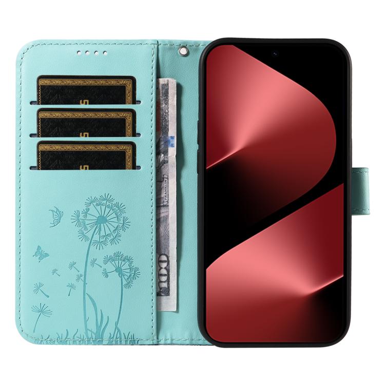 For Huawei Pura 80 Pro 5G Dandelion Embossed Pattern Flip Leather Phone Case