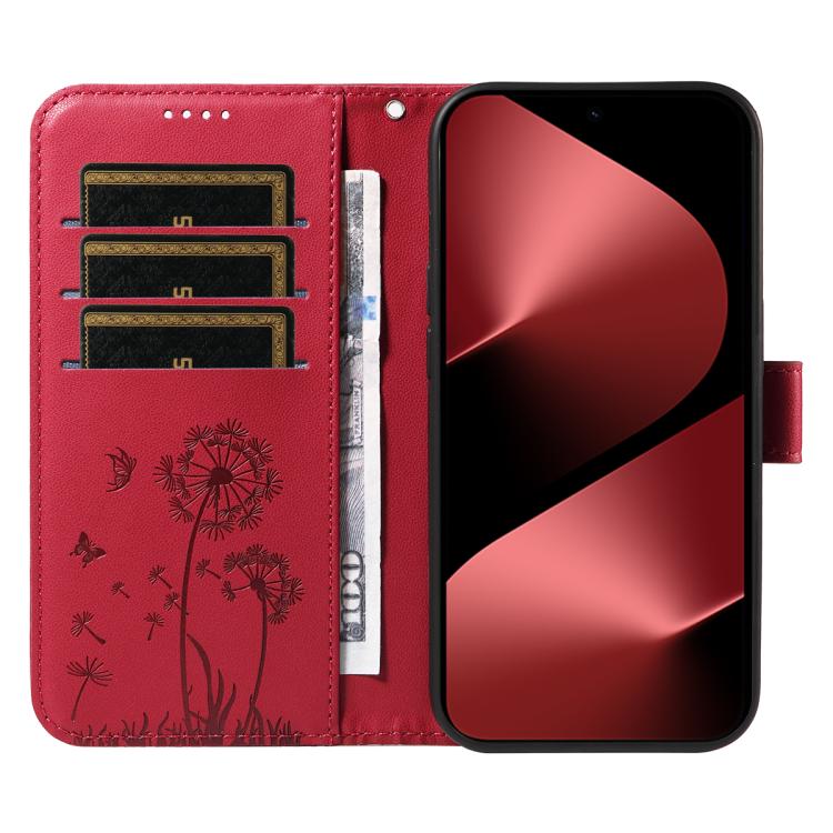 For Huawei Pura 80 Pro 5G Dandelion Embossed Pattern Flip Leather Phone Case