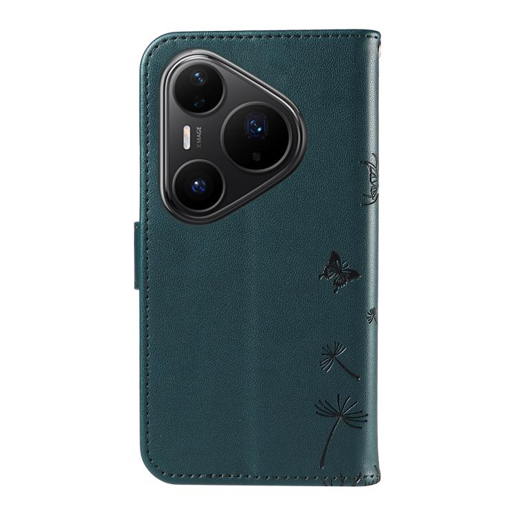 For Huawei Pura 80 Pro 5G Dandelion Embossed Pattern Flip Leather Phone Case