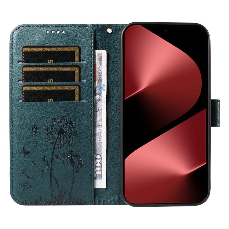 For Huawei Pura 80 Pro 5G Dandelion Embossed Pattern Flip Leather Phone Case