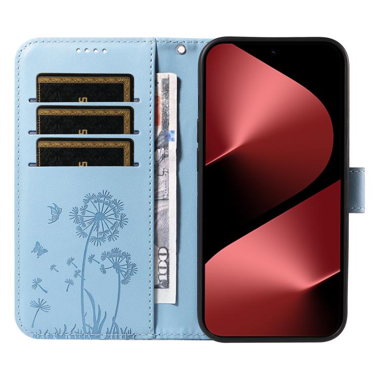 For Huawei Pura 80 Pro 5G Dandelion Embossed Pattern Flip Leather Phone Case