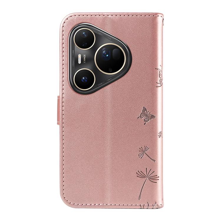 For Huawei Pura 80 Ultra 5G Dandelion Embossed Pattern Flip Leather Phone Case