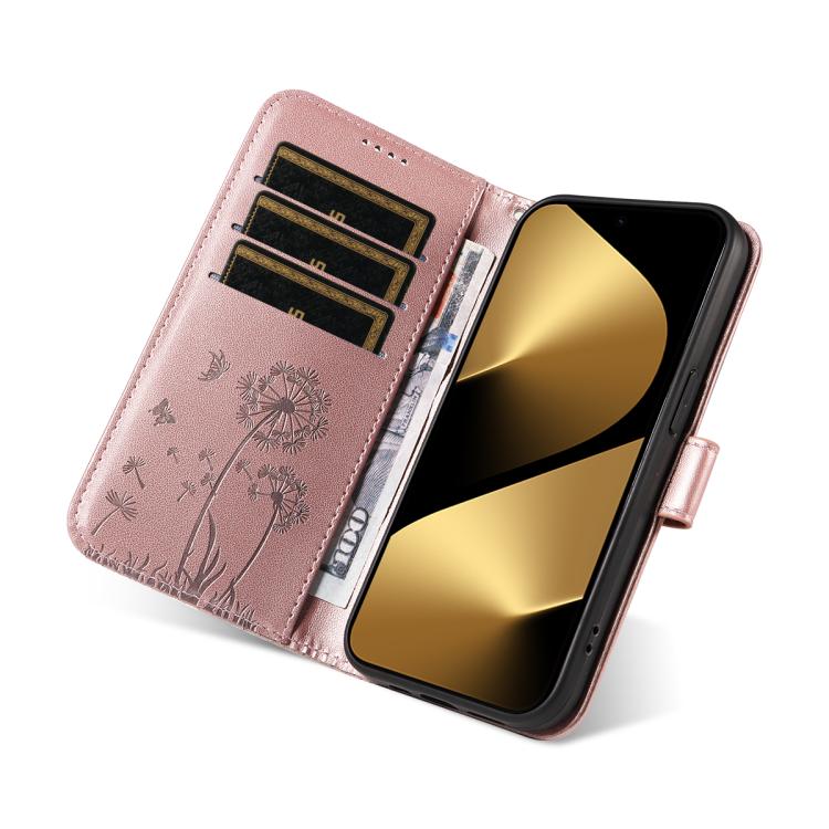 For Huawei Pura 80 Ultra 5G Dandelion Embossed Pattern Flip Leather Phone Case
