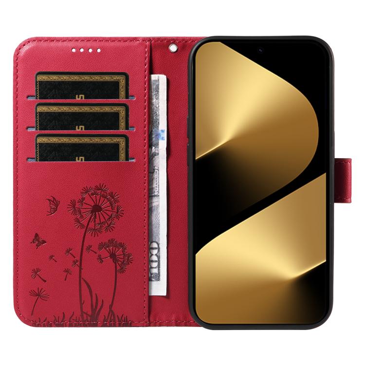 For Huawei Pura 80 Ultra 5G Dandelion Embossed Pattern Flip Leather Phone Case