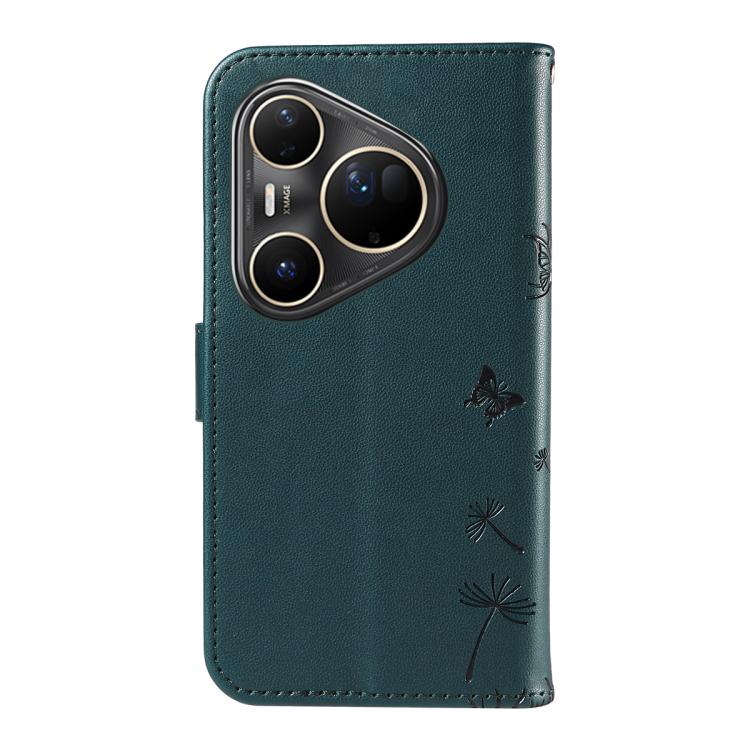 For Huawei Pura 80 Ultra 5G Dandelion Embossed Pattern Flip Leather Phone Case
