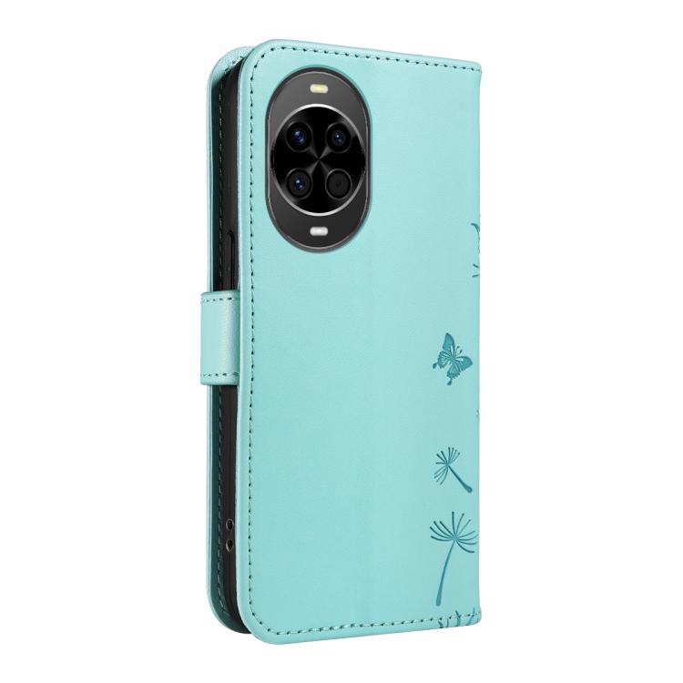 For Huawei Nova 14 Lite / Nova 14 Dandelion Embossed Pattern Flip Leather Phone Case