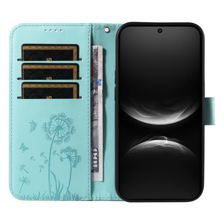 For Huawei Nova 14 Lite / Nova 14 Dandelion Embossed Pattern Flip Leather Phone Case