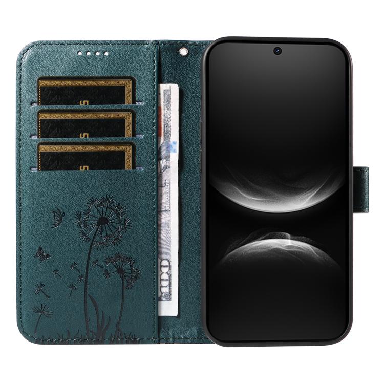 For Huawei Nova 14 Lite / Nova 14 Dandelion Embossed Pattern Flip Leather Phone Case