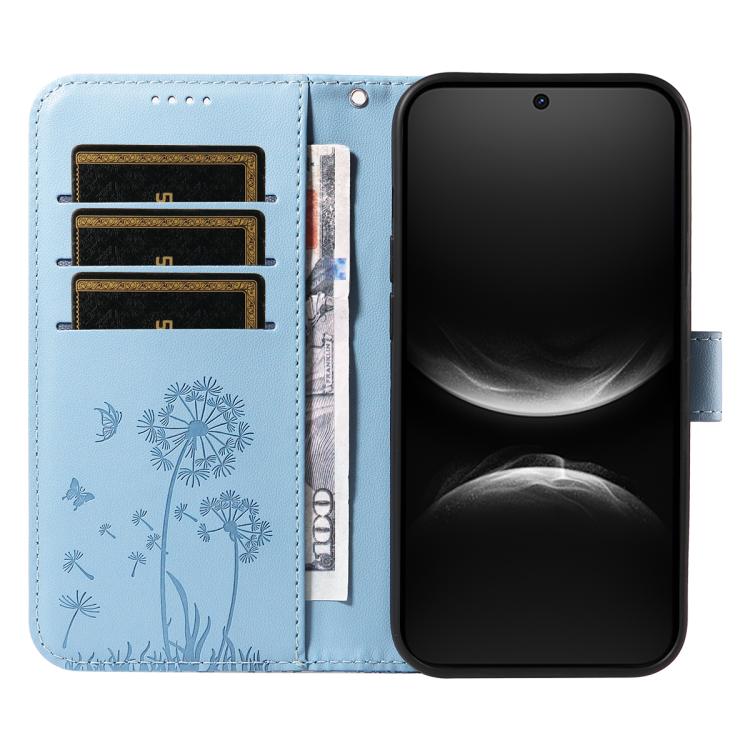 For Huawei Nova 14 Lite / Nova 14 Dandelion Embossed Pattern Flip Leather Phone Case