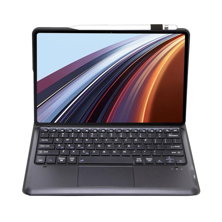 For Honor Pad GT2 Pro 12.5 inch Ultra-thin Detachable Bluetooth Keyboard Leather Tablet Case with Touchpad