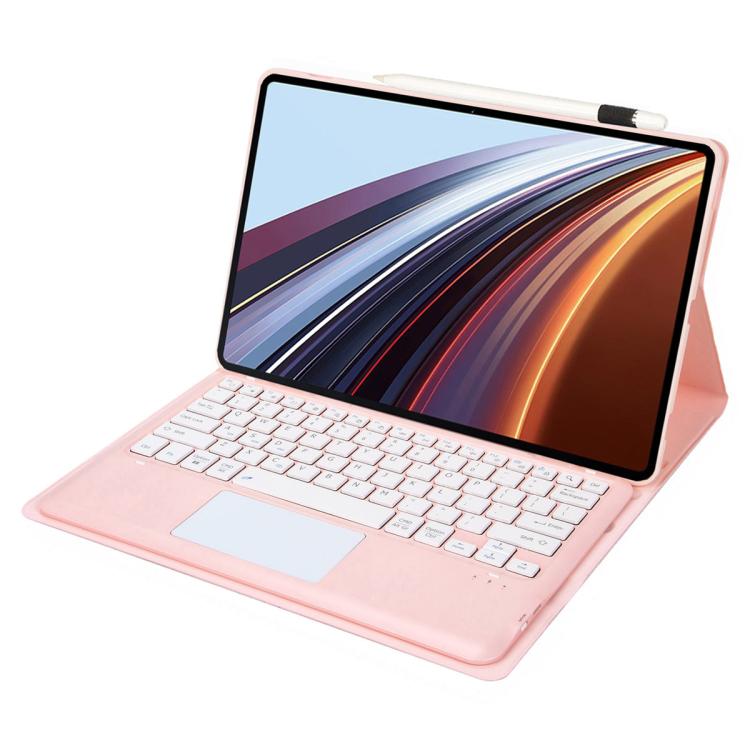 For Honor Pad GT2 Pro 12.5 inch Ultra-thin Detachable Bluetooth Keyboard Leather Tablet Case with Touchpad