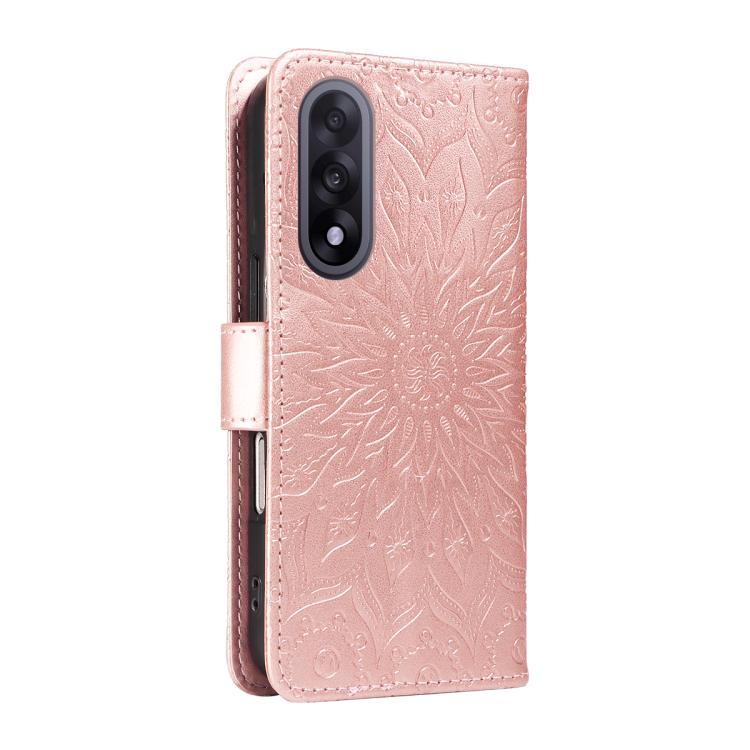 For OnePlus ACE 5 Ultra Embossed Sunflower Pattern Flip Leather Phone Case