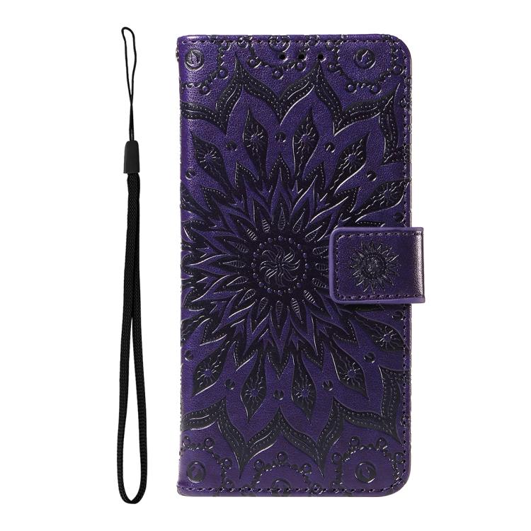 For OnePlus ACE 5 Ultra Embossed Sunflower Pattern Flip Leather Phone Case