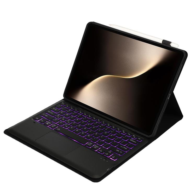 For Honor MagicPad 3 13.3 inch Ultra-thin Detachable Backlight Bluetooth Keyboard Leather Tablet Case with Touchpad