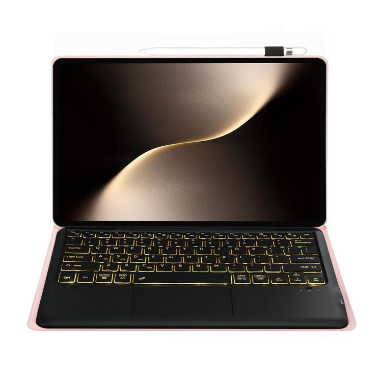 For Honor MagicPad 3 13.3 inch Ultra-thin Detachable Backlight Bluetooth Keyboard Leather Tablet Case with Touchpad