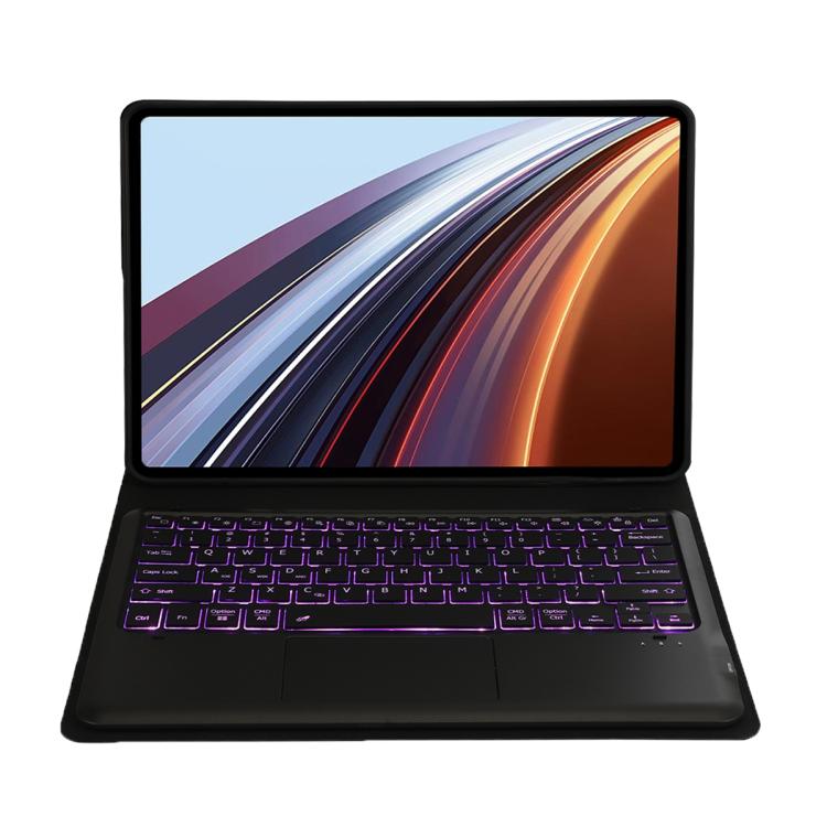 For Honor Pad GT2 Pro 12.5 inch Ultra-thin Detachable Backlight Bluetooth Keyboard Leather Tablet Case with Touchpad