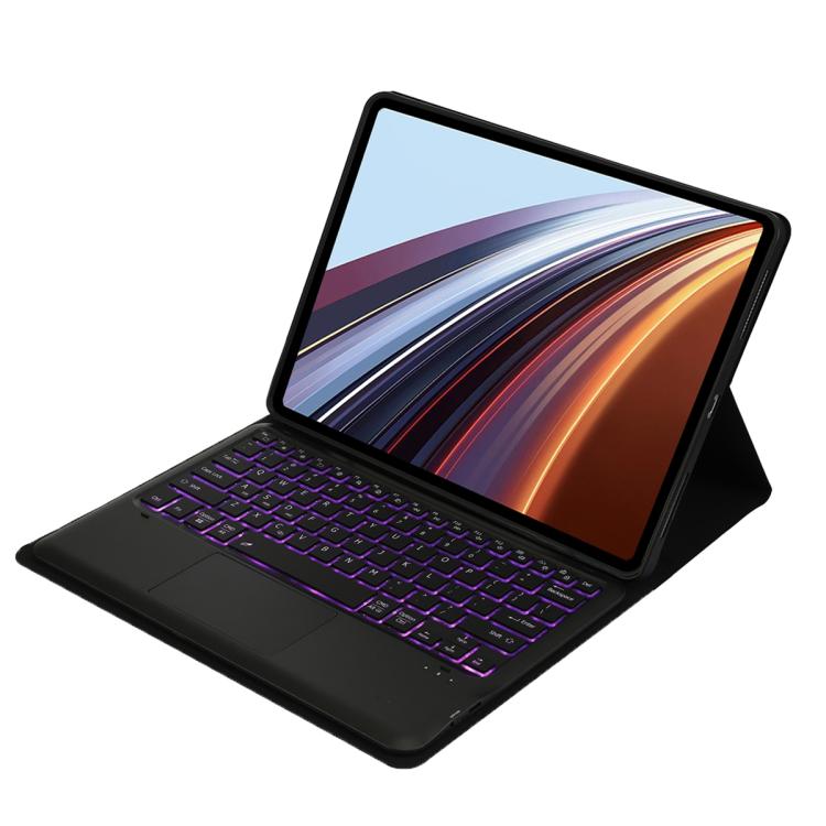 For Honor Pad GT2 Pro 12.5 inch Ultra-thin Detachable Backlight Bluetooth Keyboard Leather Tablet Case with Touchpad