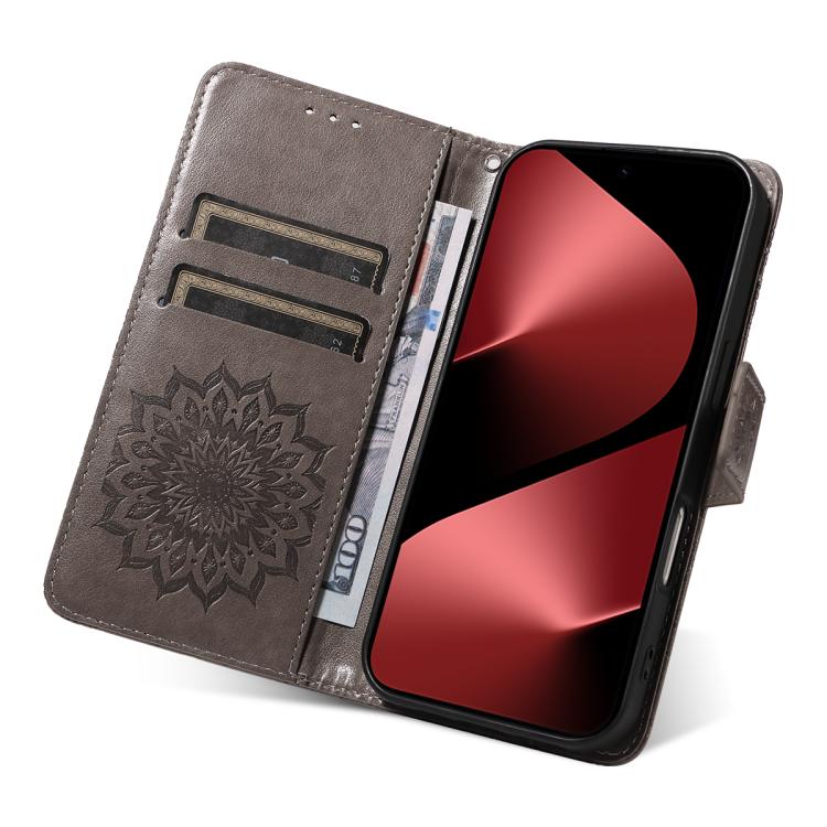 For Huawei Pura 80 Pro 5G Embossed Sunflower Pattern Flip Leather Phone Case