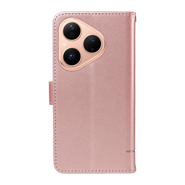For Huawei Pura 80 5G Adorable Cat Embossed Pattern Flip Leather Phone Case