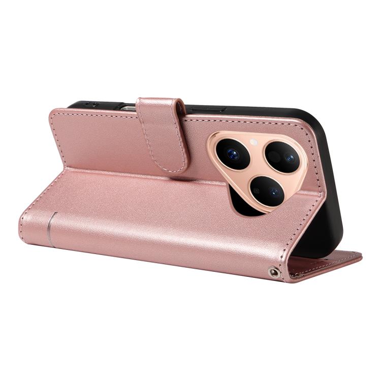 For Huawei Pura 80 5G Adorable Cat Embossed Pattern Flip Leather Phone Case