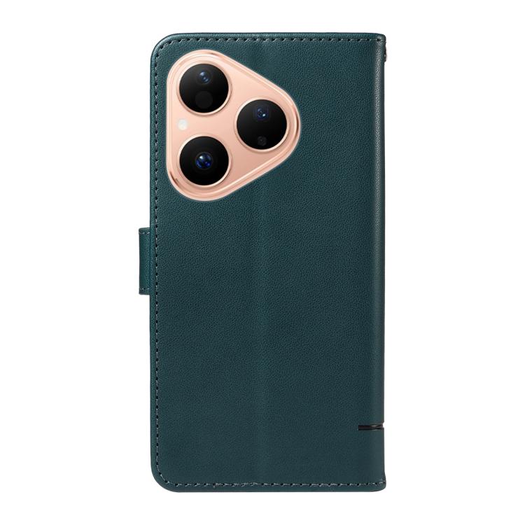 For Huawei Pura 80 5G Adorable Cat Embossed Pattern Flip Leather Phone Case