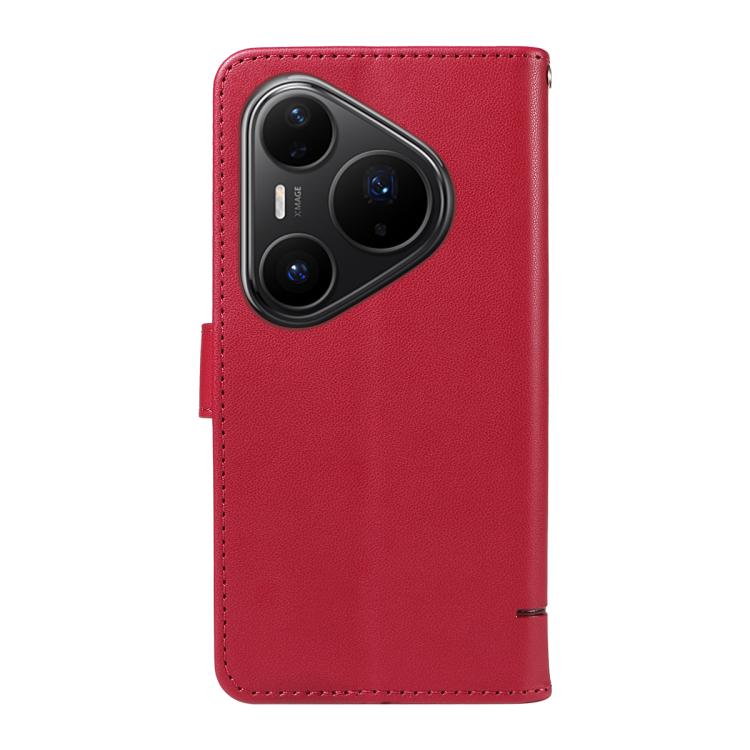For Huawei Pura 80 Pro 5G Adorable Cat Embossed Pattern Flip Leather Phone Case