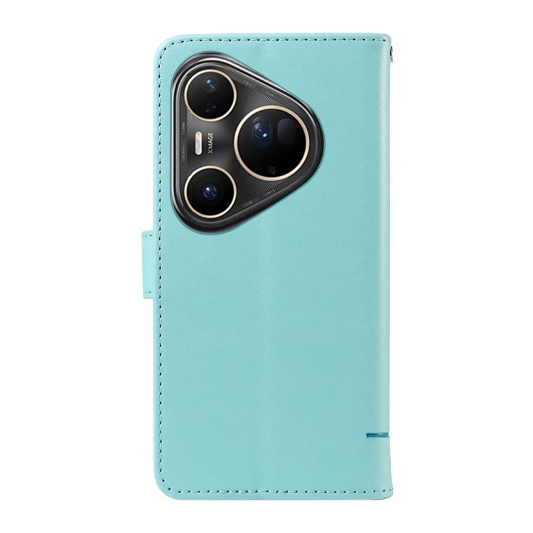 For Huawei Pura 80 Ultra 5G Adorable Cat Embossed Pattern Flip Leather Phone Case