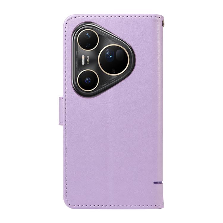 For Huawei Pura 80 Ultra 5G Adorable Cat Embossed Pattern Flip Leather Phone Case