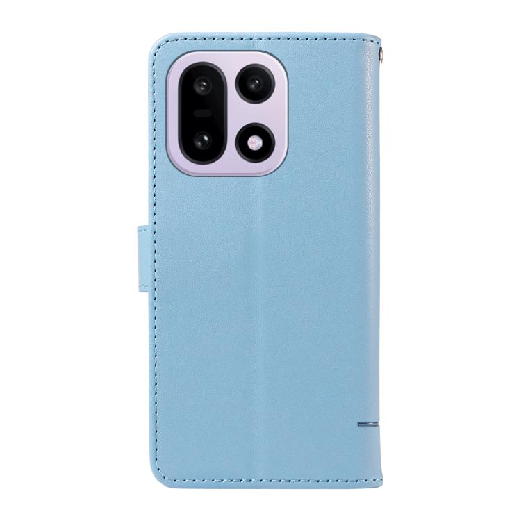 For OnePlus 15 Adorable Cat Embossed Pattern Flip Leather Phone Case